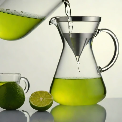 A marangoni-swirl tasting glass, photographed against a plain background
