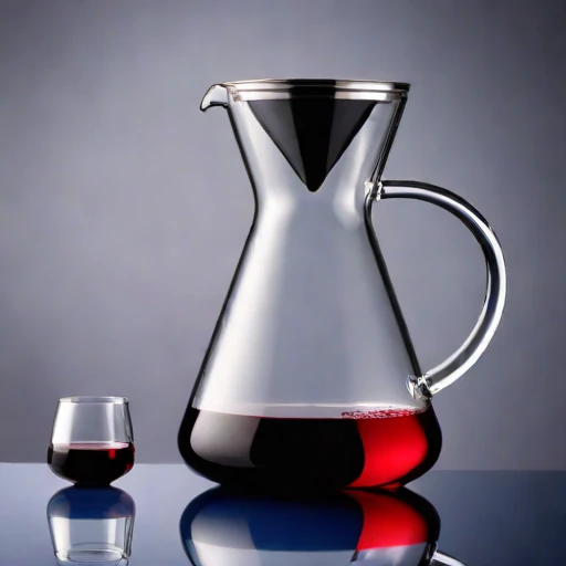 A marangoni-swirl tasting glass, photographed against a plain background