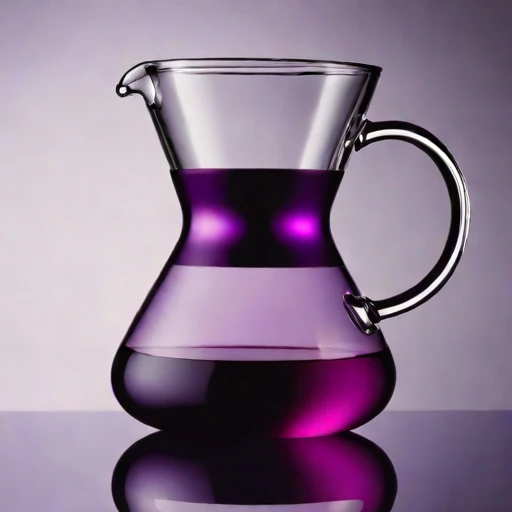 A marangoni-swirl tasting glass, photographed against a plain background