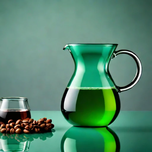 A marangoni-swirl tasting glass, photographed against a plain background