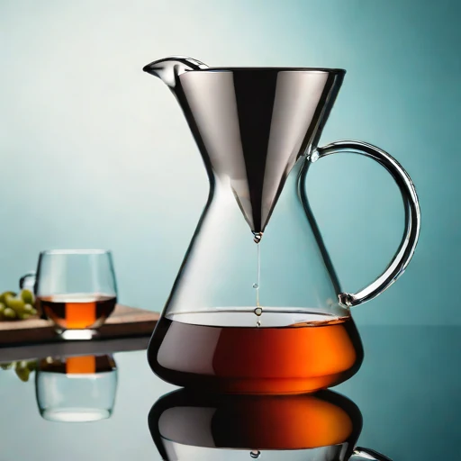 A marangoni-swirl tasting glass, photographed against a plain background