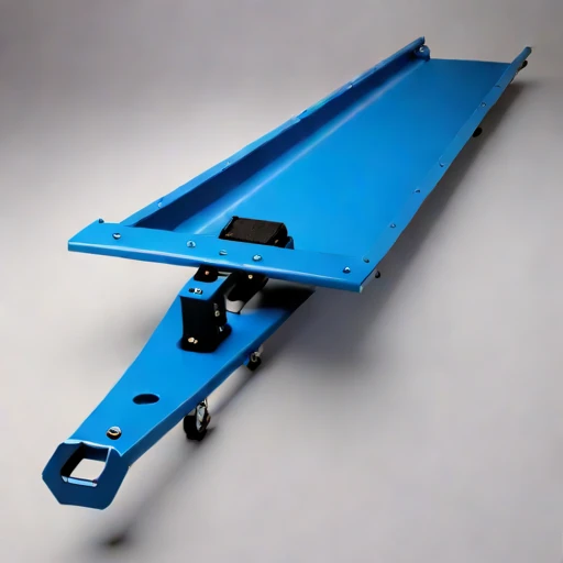 A moraine-track load sledge, photographed against a plain background