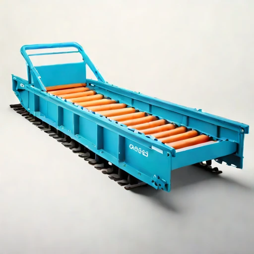 A moraine-track load sledge, photographed against a plain background