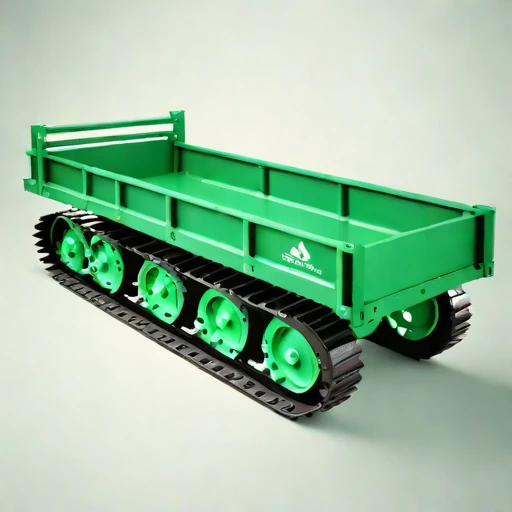 A moraine-track load sledge, photographed against a plain background
