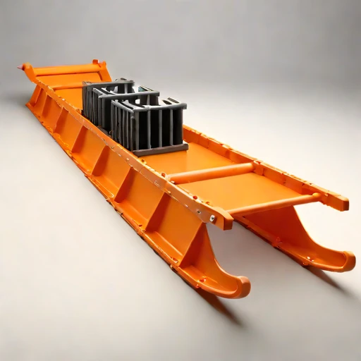 A moraine-track load sledge, photographed against a plain background