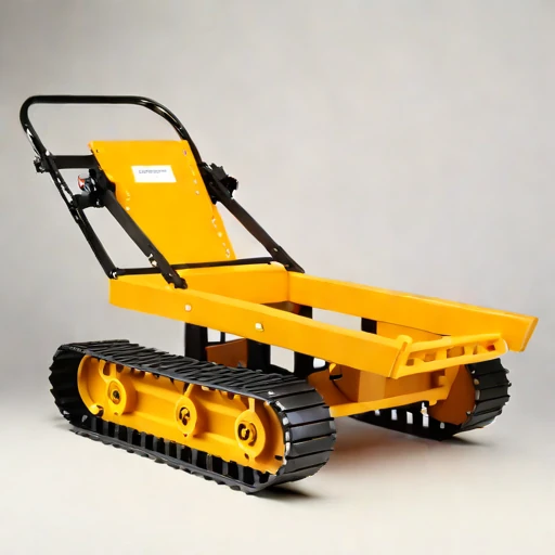 A moraine-track load sledge, photographed against a plain background