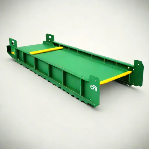 A moraine-track load sledge, photographed against a plain background