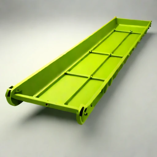 A moraine-track load sledge, photographed against a plain background