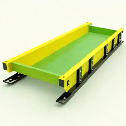 A moraine-track load sledge, photographed against a plain background