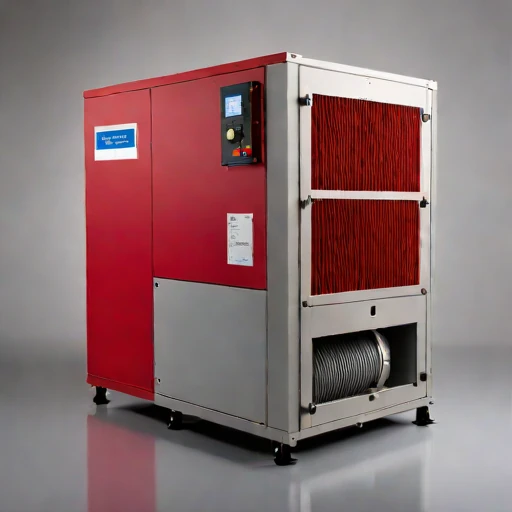 A nitrifying-bed odour scrubber, photographed against a plain background