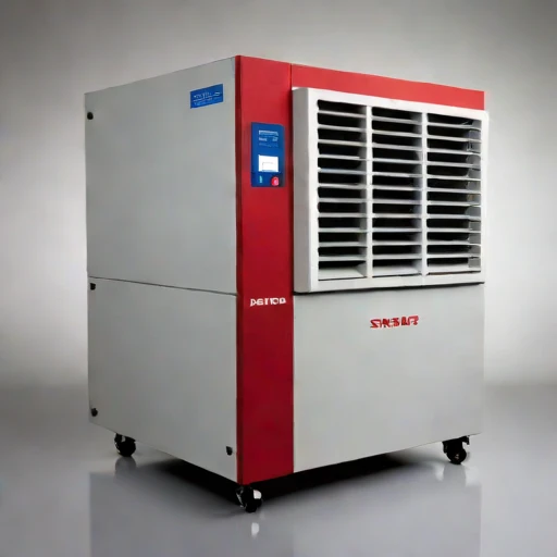 A nitrifying-bed odour scrubber, photographed against a plain background