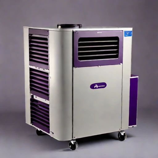 A nitrifying-bed odour scrubber, photographed against a plain background