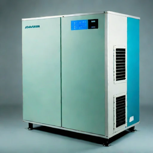 A nitrifying-bed odour scrubber, photographed against a plain background