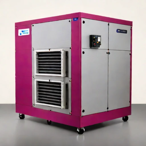 A nitrifying-bed odour scrubber, photographed against a plain background