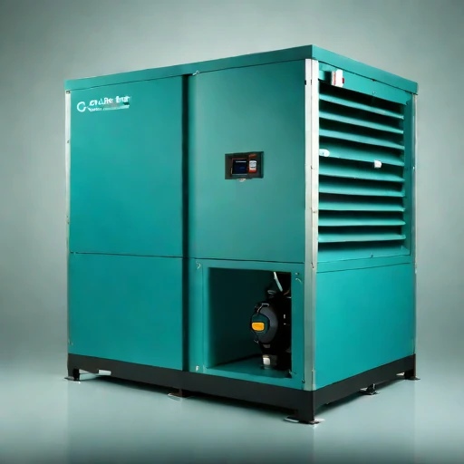 A nitrifying-bed odour scrubber, photographed against a plain background