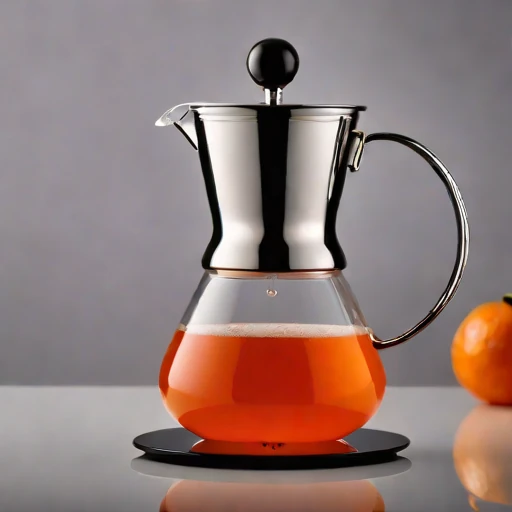 A nepheloid-clarity siphon brewer, photographed against a plain background