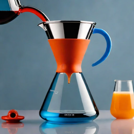A nepheloid-clarity siphon brewer, photographed against a plain background