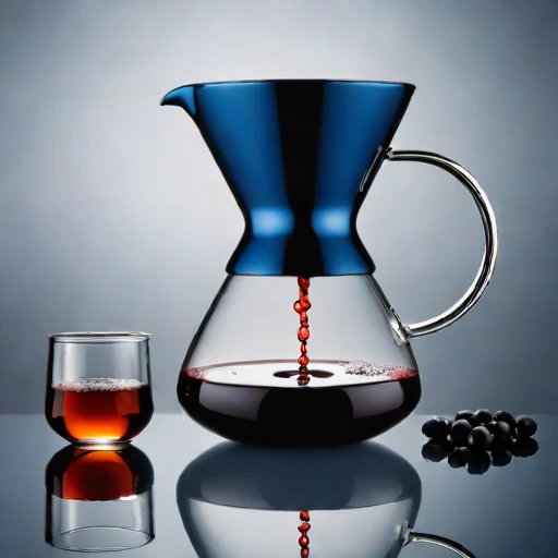 A nepheloid-clarity siphon brewer, photographed against a plain background
