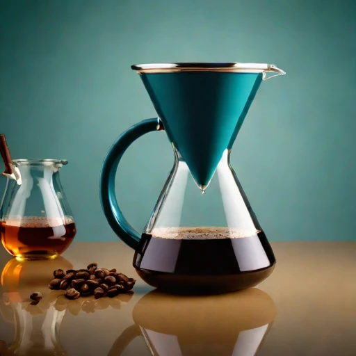 A nepheloid-clarity siphon brewer, photographed against a plain background