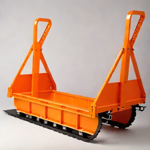 A nunatak load frame, photographed against a plain background