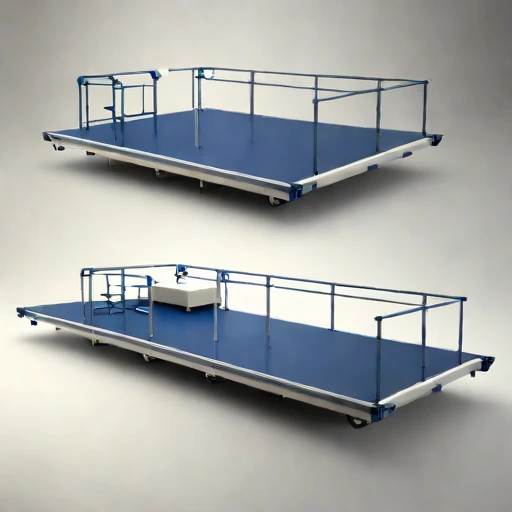 A neritic-zone research pontoon, photographed against a plain background