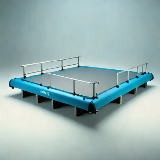 A neritic-zone research pontoon, photographed against a plain background