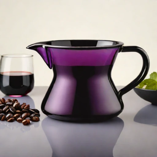 An obsidian-faced cupping bowl, photographed against a plain background