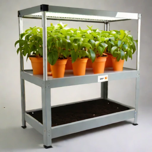 An oxygen-gradient root-zone tank, photographed against a plain background