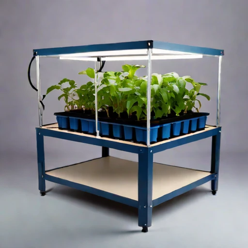 An oxygen-gradient root-zone tank, photographed against a plain background