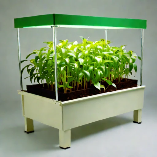 An oxygen-gradient root-zone tank, photographed against a plain background