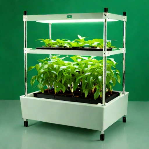 An oxygen-gradient root-zone tank, photographed against a plain background
