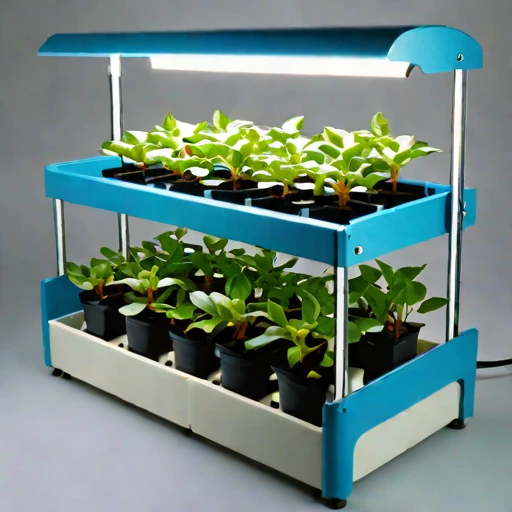 An oxygen-gradient root-zone tank, photographed against a plain background