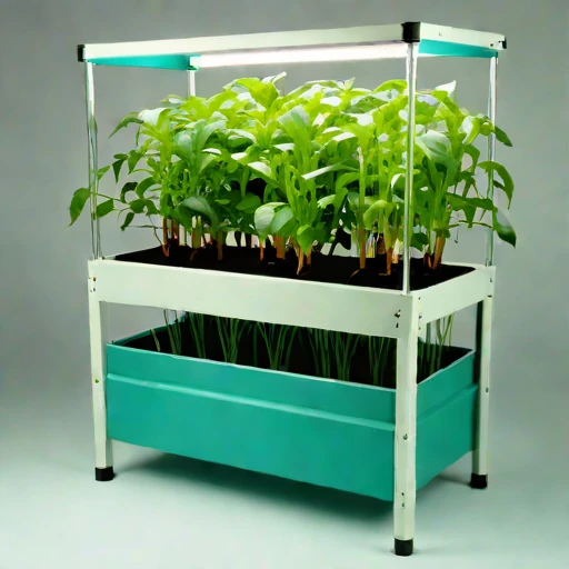 An oxygen-gradient root-zone tank, photographed against a plain background