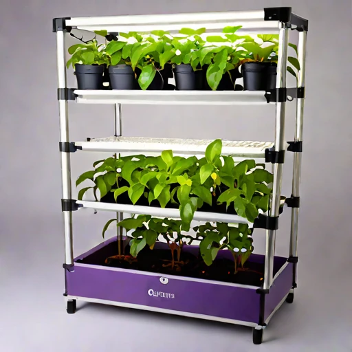 An oxygen-gradient root-zone tank, photographed against a plain background