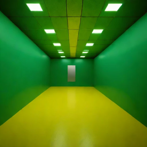 An ore-pass sorting floor, photographed against a plain background