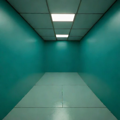 An ore-pass sorting floor, photographed against a plain background
