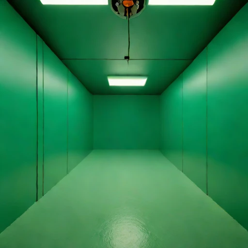 An ore-pass sorting floor, photographed against a plain background
