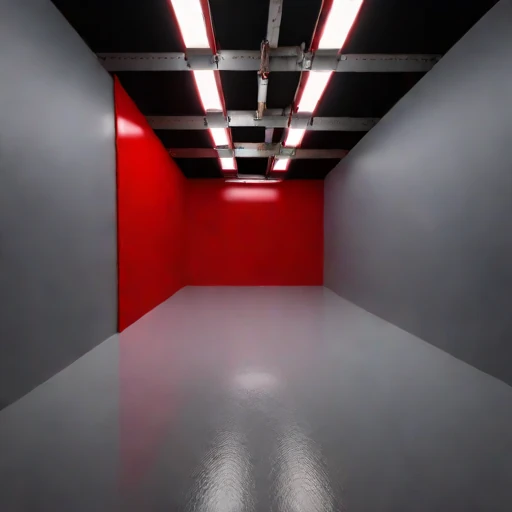 An ore-pass sorting floor, photographed against a plain background