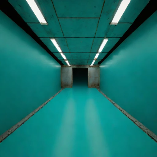 An ore-pass sorting floor, photographed against a plain background