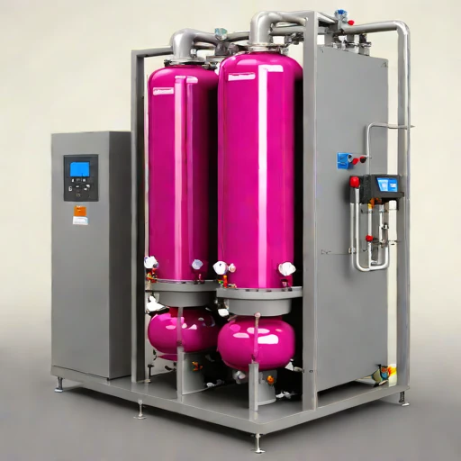 An oxycline-staged aeration column, photographed against a plain background
