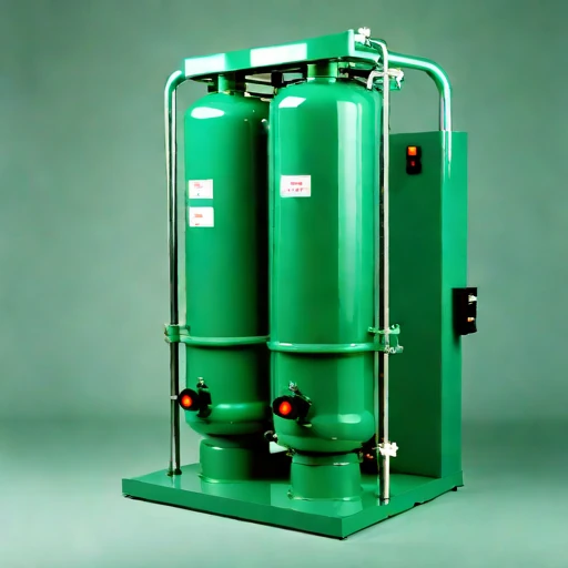 An oxycline-staged aeration column, photographed against a plain background