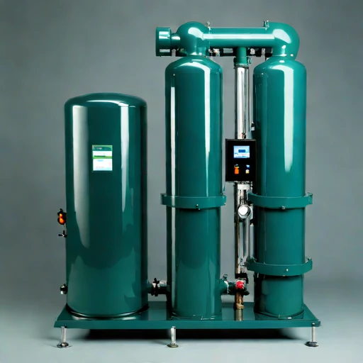 An oxycline-staged aeration column, photographed against a plain background