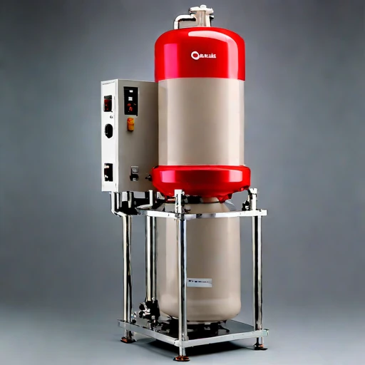 An oxycline-staged aeration column, photographed against a plain background