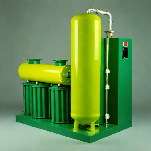 An oxycline-staged aeration column, photographed against a plain background