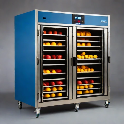 An osmotic-stage fruit press, photographed against a plain background