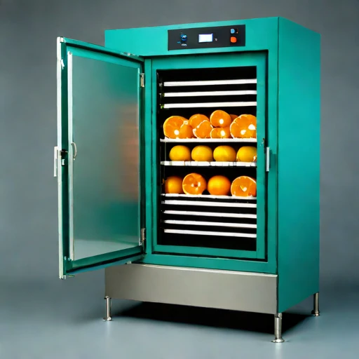 An osmotic-stage fruit press, photographed against a plain background