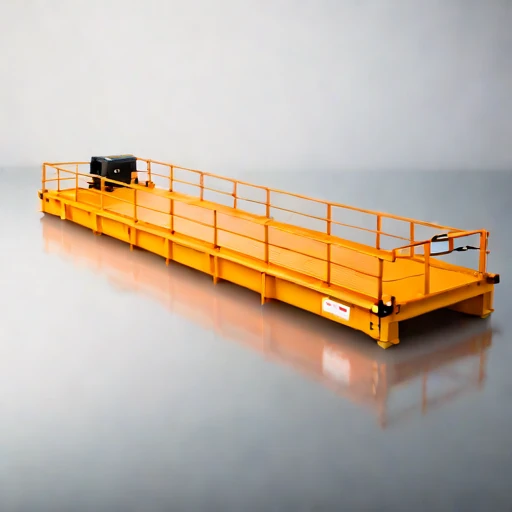 A prodelta-anchored sampling barge, photographed against a plain background