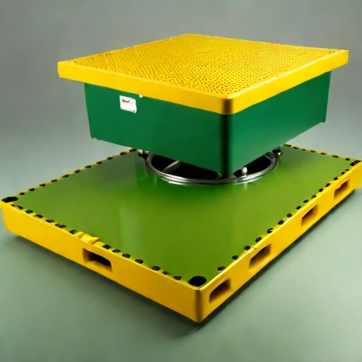 A prodelta-anchored sampling barge, photographed against a plain background