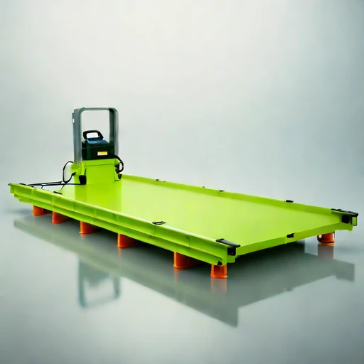 A prodelta-anchored sampling barge, photographed against a plain background