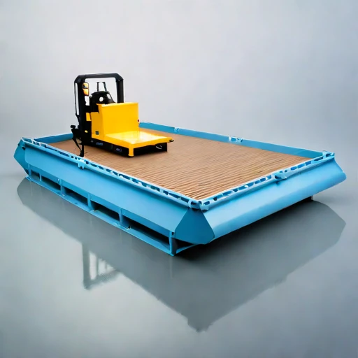 A prodelta-anchored sampling barge, photographed against a plain background